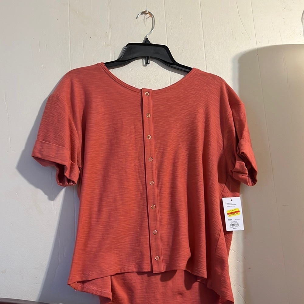 Large, Kohl’s, fall colored tee